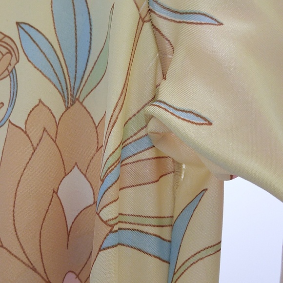 Vintage Nylon Full-Length Maxi Robe Housecoat - Size Small - Picture 10 of 12